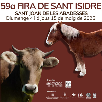 59a Fira de Sant Isidre a Sant Joan de les Abadesses, 2025 59a Fira de Sant Isidre a Sant Joan de les Abadesses, 2025