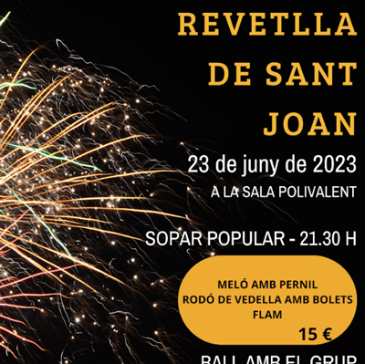 Revetlla de Sant Joan a l'Arboç, 2023