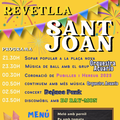 Revetlla de Sant Joan a la Granja d'Escarp, 2023 Revetlla de Sant Joan a la Granja d'Escarp, 2023
