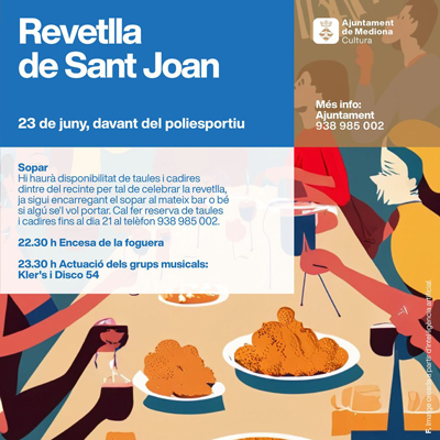Revetlla de Sant Joan a Mediona, 2023