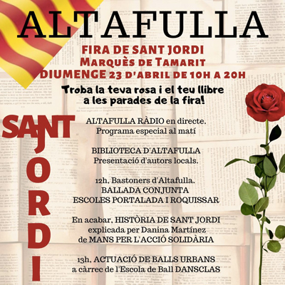 Sant Jordi a Altafulla, 2023 Sant Jordi a Altafulla, 2023