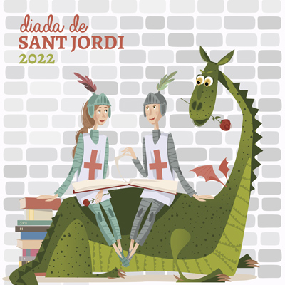 Sant Jordi a Caldes de Montbui, 2022 Sant Jordi a Caldes de Montbui, 2022