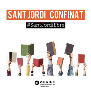 Sant Jordi Confinat d'Òmnium Cultural Terres de l'Ebre, 2020