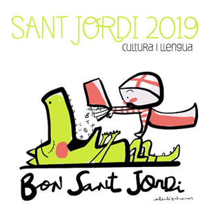 Diada de Sant Jordi a la Pobla de Segur Diada de Sant Jordi a la Pobla de Segur