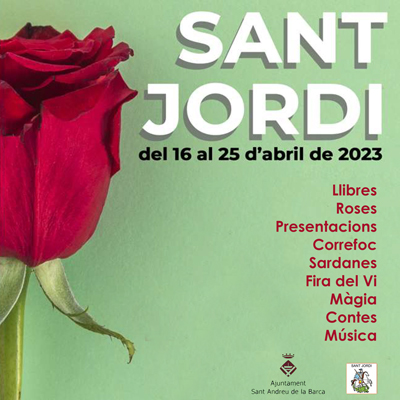 Sant Jordi a Sant Andreu de la Barca, 2023 Sant Jordi a Sant Andreu de la Barca, 2023