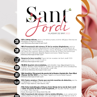 Sant Jordi a Vilassar de Mar, 2023 Sant Jordi a Vilassar de Mar, 2023