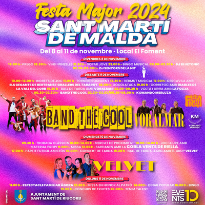 Festa Major de Sant Martí de Maldà, 2024 Festa Major de Sant Martí de Maldà, 2024