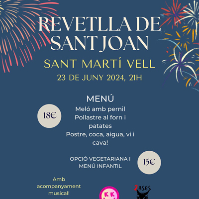 Revetlla de Sant Joan de Sant Martí Vell, 2024