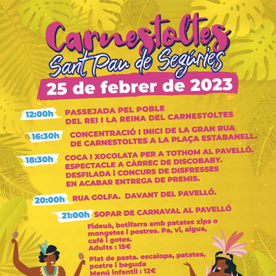 Carnestoltes a Sant Pau de Segúries, 2023