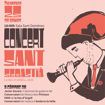 Concert de Sant Sebastià a La Seu d'Urgell, 2026