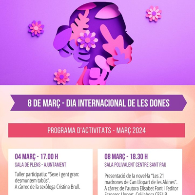 8M, Dia Internacional de les Dones a Subirats, 2024
