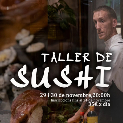 Taller de Sushi del Cèsar, Bar Centro Maldà, 2023