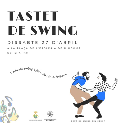 Tastet de swing a Riudoms, CERAP, Riudoms, 2024