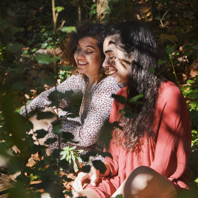 Espectacle de Tecum terra, Ariadna Ruiz i  Noèlia Sanchez