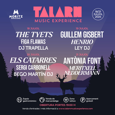 Talarn Music Experience, lo quiosc, talarn, 2023 Talarn Music Experience, lo quiosc, talarn, 2023