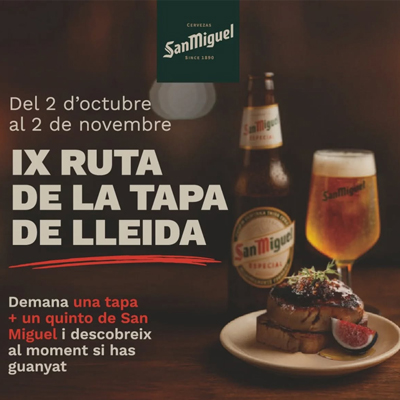 Ruta de la Tapa a Lleida, 2025