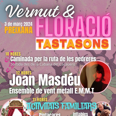 Tastasons, Vermut & Floració, Preixana, 2024 Tastasons, Vermut & Floració, Preixana, 2024