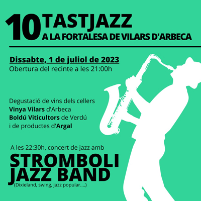 10è TastJazz, Els Vilars d'Arbeca, Arbeca, 2023 10è TastJazz, Els Vilars d'Arbeca, Arbeca, 2023