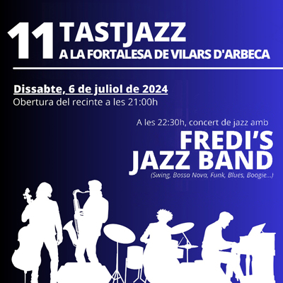 11è TastJazz, Fortalesa dels Vilars, Arbeca, 2024 11è TastJazz, Fortalesa dels Vilars, Arbeca, 2024