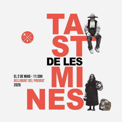 Tast de les Mines, DOQ Priorat, Museu de les Mines, Bellmunt del Priorat, 2026 Tast de les Mines, DOQ Priorat, Museu de les Mines, Bellmunt del Priorat, 2026