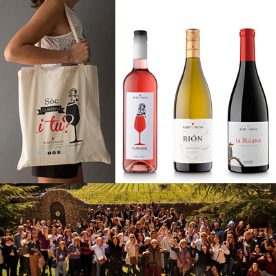 Tast de Dones del celler Albet i Noya