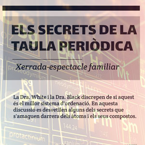 Xerrada-espectacle 'Els secrets de la taula periòdica'