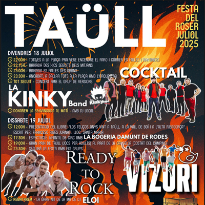 Festa del Roser de Taüll, 2025 Festa del Roser de Taüll, 2025