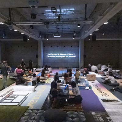 Espectacle 'Inert?' del col·lectiu nyamnyam