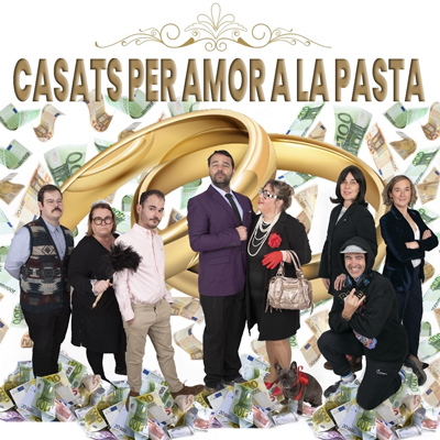 Teatre 'Casats per amor a la pasta' de Teatre Tarambanes