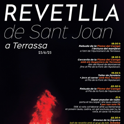 Revetlla de Sant Joan a Terrassa