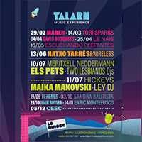El cartell del Talarn Music Experience El cartell del Talarn Music Experience