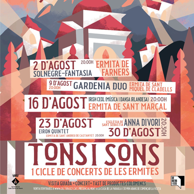 Tons i Sons, Concerts a les Ermites, Santa Coloma de Farners, 2024 Tons i Sons, Concerts a les Ermites, Santa Coloma de Farners, 2024
