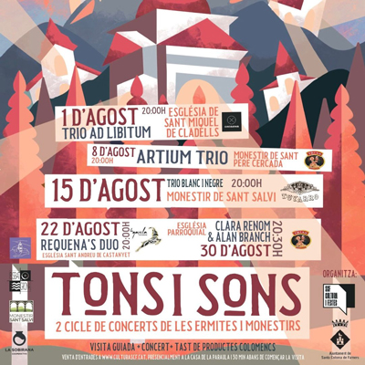 Tons i Sons, Concerts a les Ermites, Santa Coloma de Farners, 2025