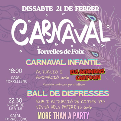 Carnaval de Torrelles de Foix, 2026 Carnaval de Torrelles de Foix, 2026