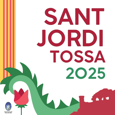 Sant Jordi a Tossa de Mar, 2025 Sant Jordi a Tossa de Mar, 2025