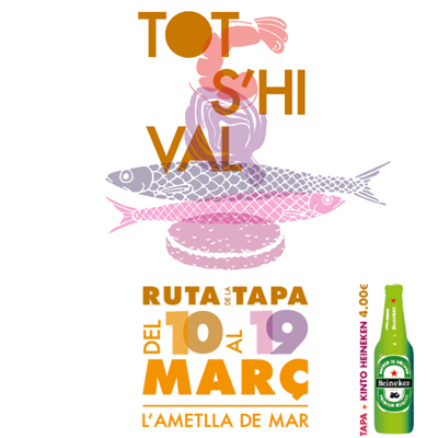 Ruta de tapes 'Tot s'hi val', L'Ametlla de Mar, 2023 Ruta de tapes 'Tot s'hi val', L'Ametlla de Mar, 2023
