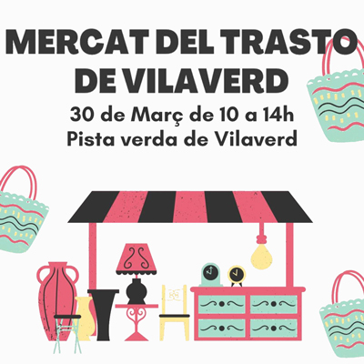 Mercat del Trasto a Vilaverd, 2025