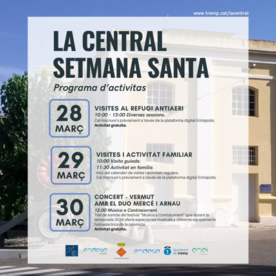 Setmana Santa a la Central, Tremp, 2024