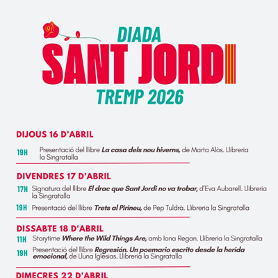 Sant Jordi a Tremp, 2026 Sant Jordi a Tremp, 2026