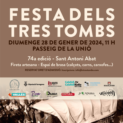 Festa dels Tres Tombs a Calafell Festa dels Tres Tombs a Calafell