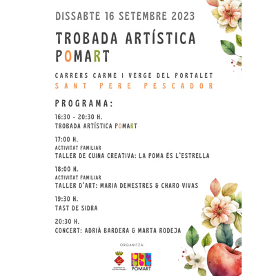 Trobada artística POMART - Sant Pere Pescador 2023
