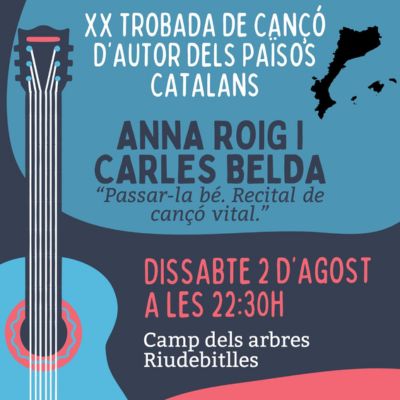 XX Trobada de Cançó d'Autor dels Països Catalans, Sant Pere de Riudebitlles, 2025, Trobada de Cançó d'Autor dels Països Catalans XX Trobada de Cançó d'Autor dels Països Catalans, Sant Pere de Riudebitlles, 2025, Trobada de Cançó d'Autor dels Països Catalans