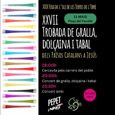 27a Trobada de Gralles, Dolçaines i Tabals dels Països Catalans, Jesús, 2024, 27a Trobada de Gralles, Dolçaines i Tabals dels Països Catalans, Jesús, 2024,