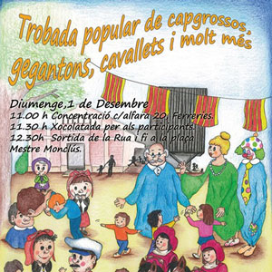 Trobada popular de capgrossos, gegantons i cavallets - Tortosa 2019