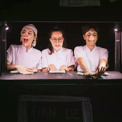 Teatre familiar 'Un tros de pa' de la companyia Les Pinyes