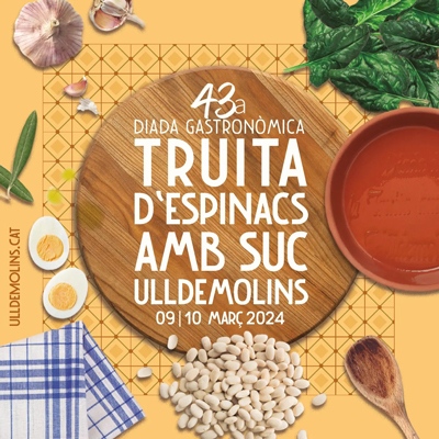 43a Fira Gastronòmica de la Truita d'Espinacs amb Suc, Ulldemolins, 2024
