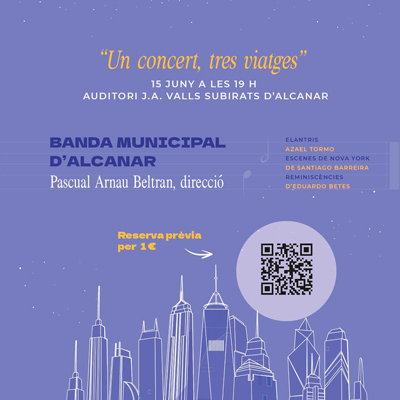 Concert ‘Un concert, tres viatges’ - Alcanar 2024