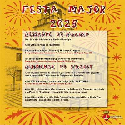 Festa Major de Vallbona d'Anoia