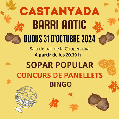 Castanyada al Barri Antic de Valls, 2024 Castanyada al Barri Antic de Valls, 2024