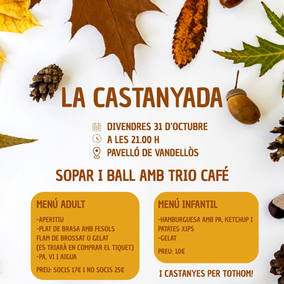 Festa de la Castanyada a Vandellòs, 2025